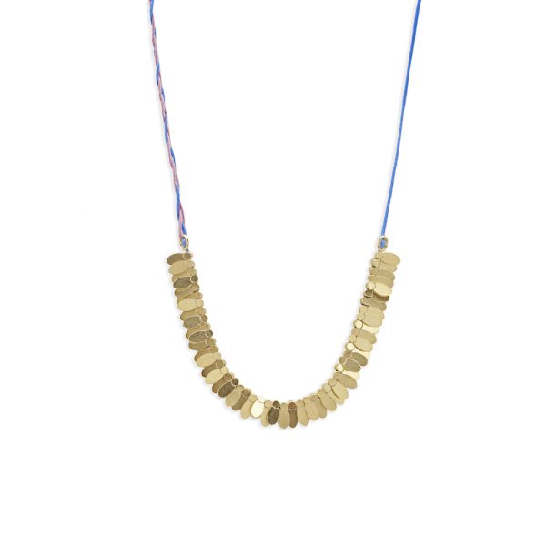 SILVER 925 "CELIO" GOLD PLATED NECKLACE