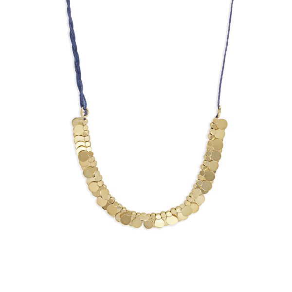 SILVER 925 "MYKA" GOLD PLATED NECKLACE