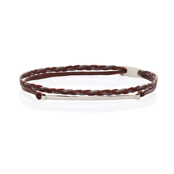 Silver 925 "REGINA" White Plated Bracelet