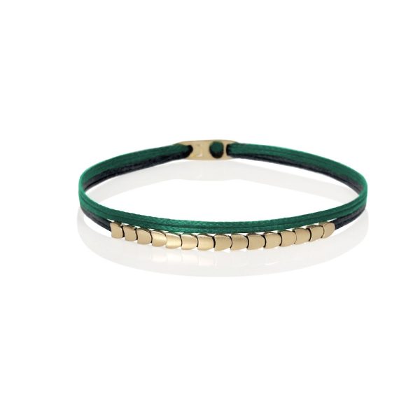 Silver 925 "AEGIS" Gold Plated Bracelet