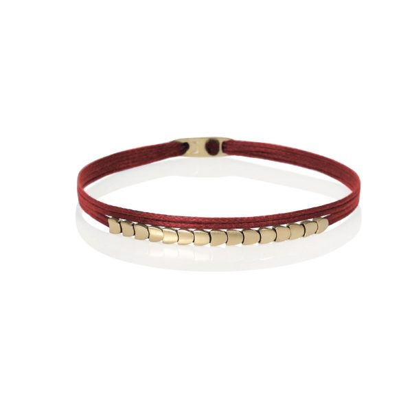 Silver 925 "AEGIS" Gold Plated Bracelet