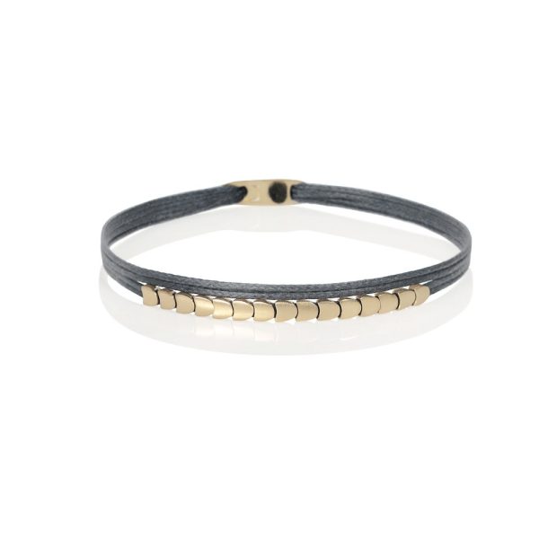 Silver 925 "AEGIS" Gold Plated Bracelet