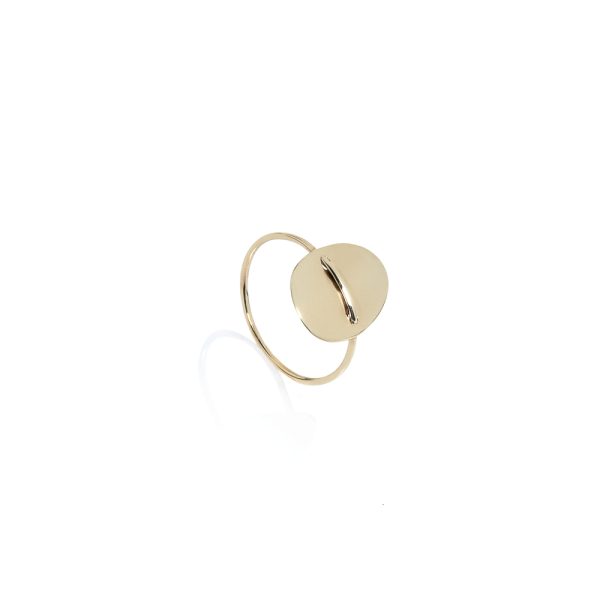 Gold 14K “THETIS” Oval Ring