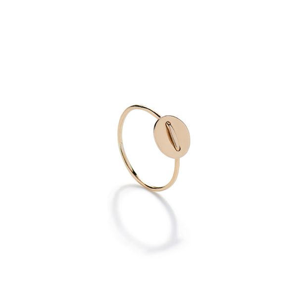 Gold 14K “CHARIS” Small Massif Ring