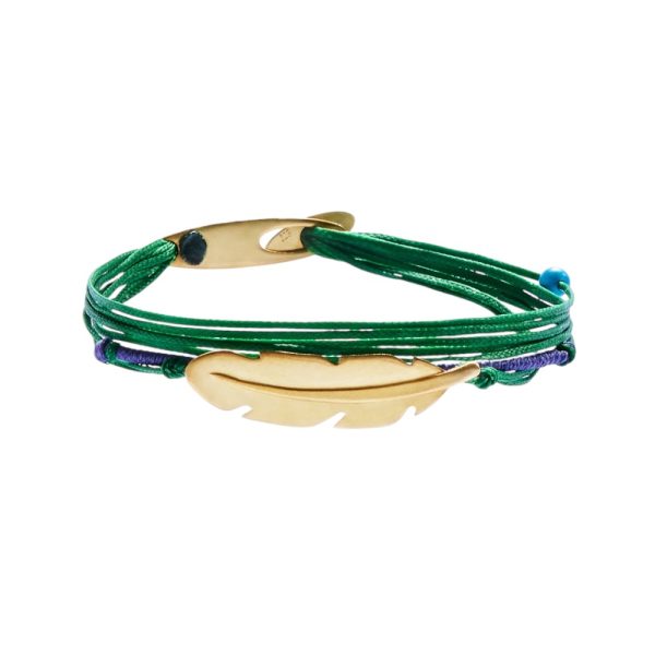 Silver 925 "MNEME" Gold Plated Bracelet