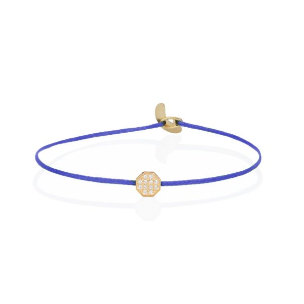 Silver 925 "SVENJA"  Gold Plated Bracelet With Zircon