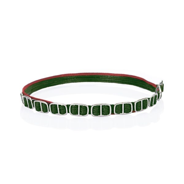 Silver 925 "BJORN" White Plated Bracelet