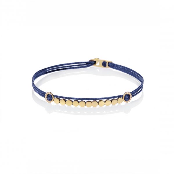 Silver 925 "ALTUS" Gold Plated Bracelet With Zircon