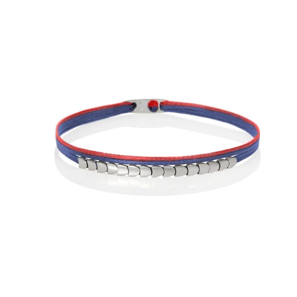 Silver 925 "AEGIS" White Plated Bracelet
