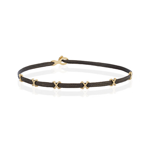 Silver 925 "OLIE" Gold Plated Bracelet
