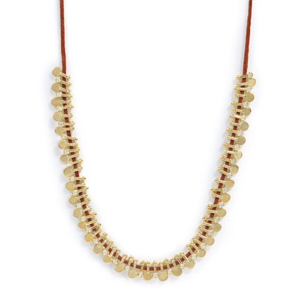 Silver 925 "KIMORA" Gold Plated Necklace