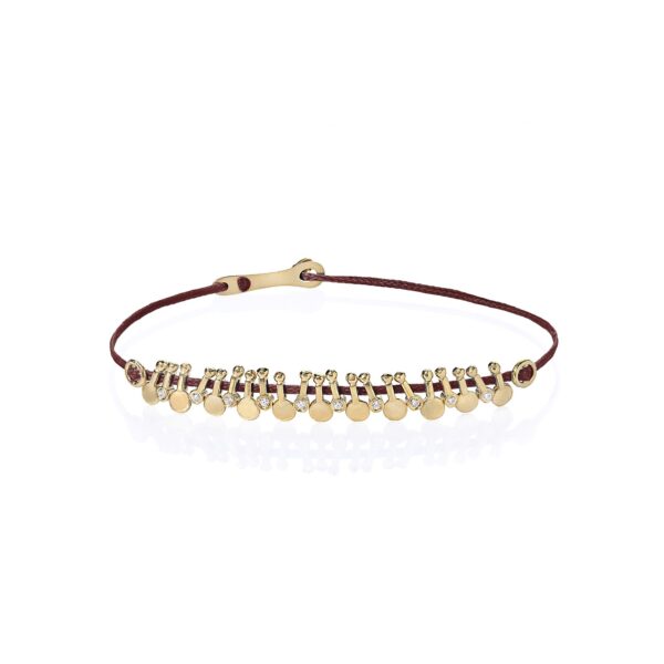 Silver 925 "KARIN" Gold Plated Bracelet