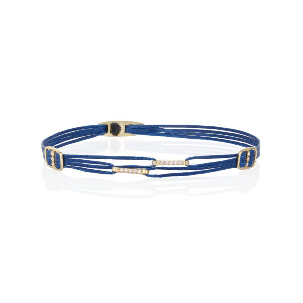 Silver 925 “NORA” Gold Plated Bracelet With Zircon