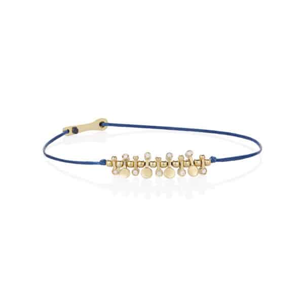 Silver 925 “LORY” Gold Plated Bracelet With Zircon