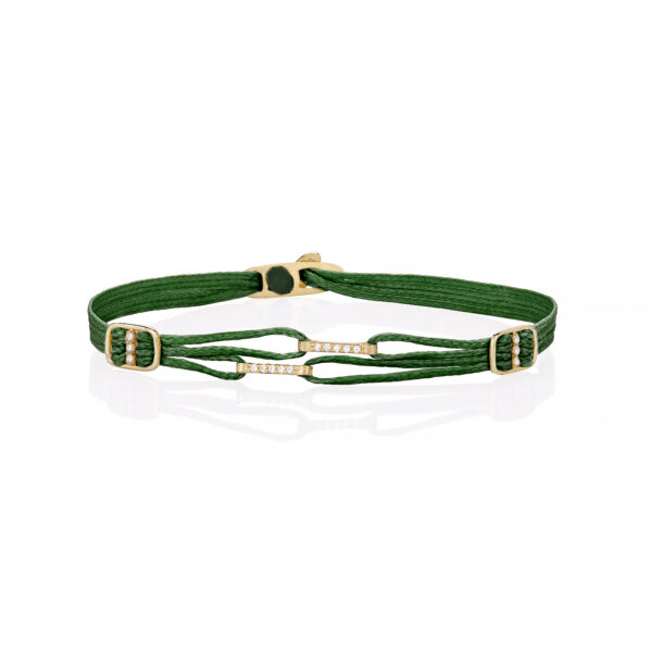 Silver 925 “NORA” Gold Plated Bracelet With Zircon