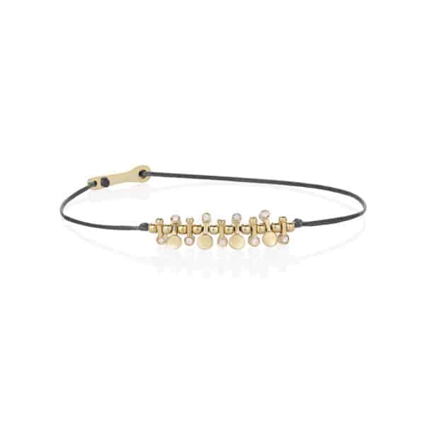 Silver 925 “LORY” Gold Plated Bracelet With Zircon