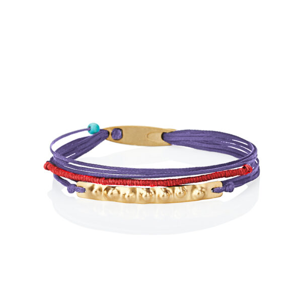 Silver 925 "VIS" Gold Plated Bracelet