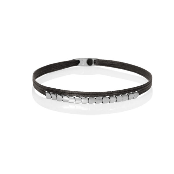 Silver 925 "AEGIS" White Plated Bracelet